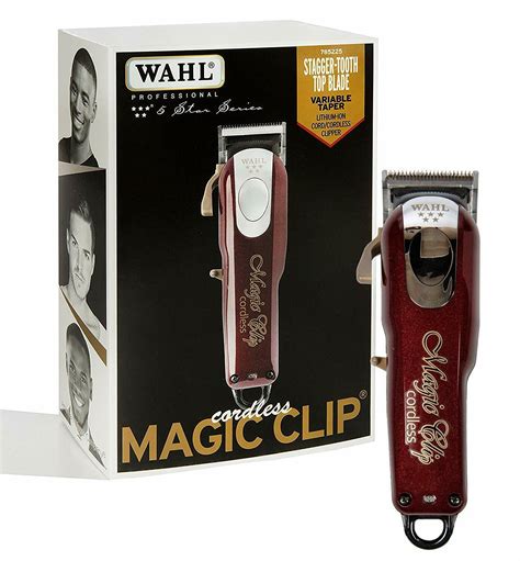 Wahl professional cordless msfic clippers